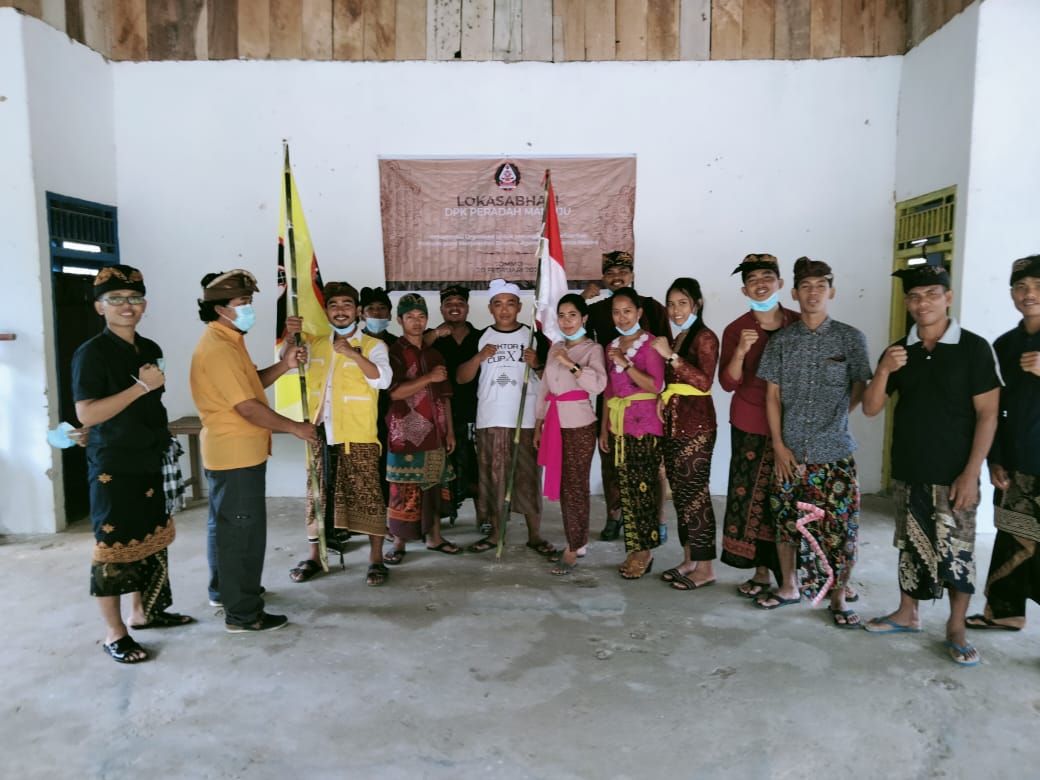 podiumnews.com-I Wayan Darmayasa Nahkodai Peradah Mamuju Periode 2021-2024  